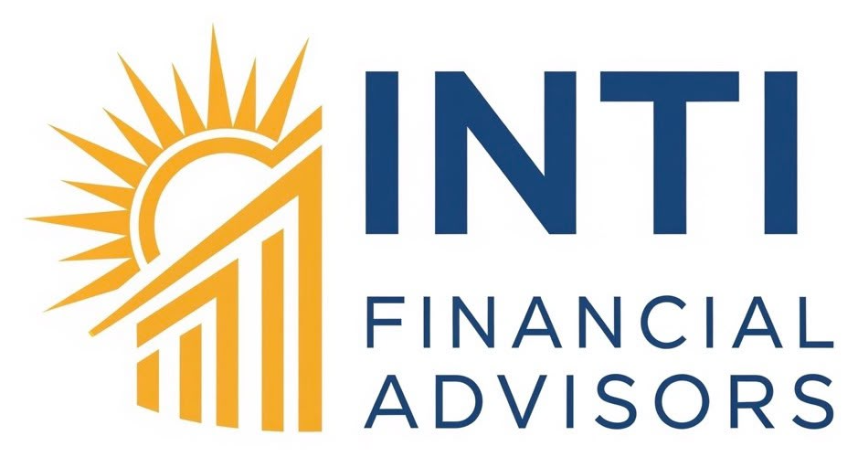 Logo INTI Financial Advisors: sol y barras de crecimiento